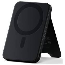 Satechi OntheGo Magnetic Qi2 powerbanka 5000 mAh, Qi 2, MagSafe, Bezdrátové nabíjení, černá