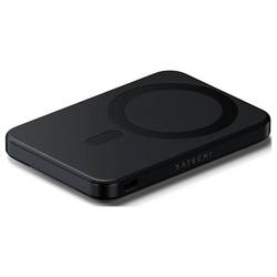 Satechi OntheGo Magnetic Qi2 powerbanka 5000 mAh, Qi 2, MagSafe, Bezdrátové nabíjení, černá