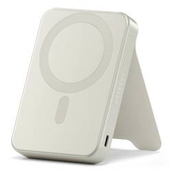 Satechi OntheGo Magnetic Qi2 powerbanka 10000 mAh, Qi 2, MagSafe, písková