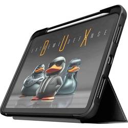 STM Goods Dux Ultra Case | Apple iPad 11 (202 obal na tablet Apple Apple iPad 11 (2025) / iPad 10,9 (2022) BookCase černá, transparentní