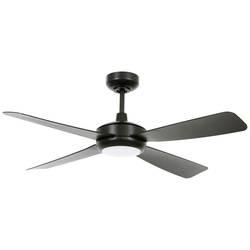 Lucci AIR Slipstream stropní ventilátor 22 W (Ø x v) 107 cm x 33 cm černá s dálkovým ovládáním