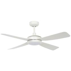 Lucci AIR Slipstream stropní ventilátor 22 W (Ø x v) 107 cm x 33 cm bílá s dálkovým ovládáním