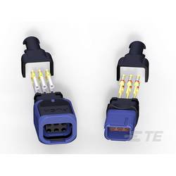 TE Connectivity Konektor pro desku plošných spojů 9, rozteč 2.54 mm, D369-R99-NS1, 1 ks Bag