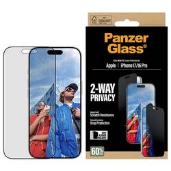 PanzerGlass Privacy ochranné sklo na displej s ochranou soukromí Apple IPhone 17, iPhone 16 Pro 1 ks boční ochrana proti pohledům PG93414