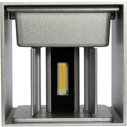 mlight 81-4028 venkovní nástěnné LED osvětlení LED 6 W stříbrná