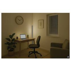 Maul MAULpino Eco 8252195 Stojací LED lampa LED stříbrná