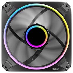 Antec Orbit PC větrák s krytem černá (š x v x h) 120 x 28 x 120 mm vč. ovládání RGB osvětlení