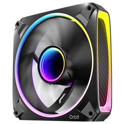 Antec Orbit PC větrák s krytem černá (š x v x h) 120 x 28 x 120 mm vč. ovládání RGB osvětlení