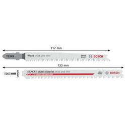 Bosch Accessories 2608665464 Sada nožových PILOVÝCH listů t234x+EXPERT Multi Material thick and thin thin t367xhm, 26 ks 1 ks