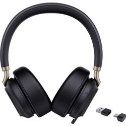 Yealink BH 76 Plus UC Black Headset otevřená (On Ear) Bluetooth® černá Potlačení hluku telefon