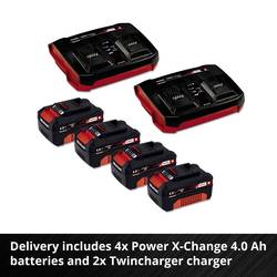 Einhell Professional GP-CM 36/47 S HW Li (4x4,0Ah) akumulátor Akumulátorová sekačka 4 000 mAh 18 V šířka sekání 47 cm