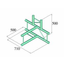 Alutruss BILOCK BQ2-PAT42V 2bodová rampa rohové vázání na 4 směry 90 °