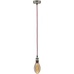 Paulmann Eldar 50386 stropní svítidlo LED E27 červená, niklová (kartáčovaná)