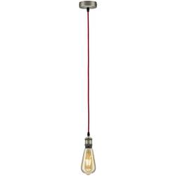 Paulmann Eldar 50386 stropní svítidlo LED E27 červená, niklová (kartáčovaná)