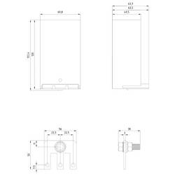 Siemens 3RT1946-4BB31 spojka pro paralelní zapojení 1 ks Piece