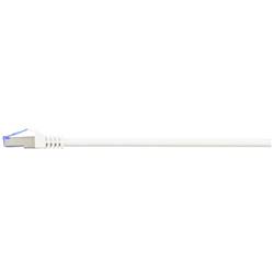 Renkforce RF-6830454 RJ45 síťové kabely, propojovací kabely CAT 6A S/FTP 2.00 m bílá 1 ks