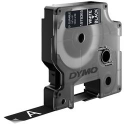 etikety DYMO D1 1978365 vinyl Barva pásky: černá Barva písma:bílá 12 mm 3 m