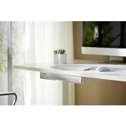 SpeaKa Professional SP-10938484 Zásuvka pod stůl 410 mm x 270 mm Rozsah výšky: 50.8 mm (max) bílá, šedá