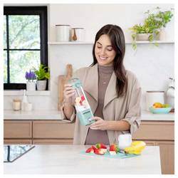 NUTRiBULLET NBP003LBL smoothie maker světle modrá