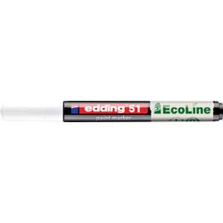 Edding 51 EcoLine 4-51-049 popisovač na laky bílá 1 mm, 2 mm