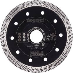 Rhodius 303870 DG15 diamantový řezný kotouč Průměr 125 mm Ø otvoru 22.23 mm obklady, keramika 1 ks