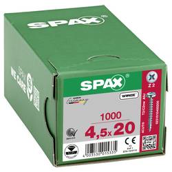 SPAX 0231010450205 půlkulaté šrouby 4.5 mm 20 mm křížová drážka Pozidriv ocel 1000 ks
