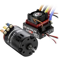 Hobbywing Combo 10BL120 G2 mit 3650SD 10.5T 38020381 počet závitů: 10.5 střídavý (brushless) motor a regulátor otáček, sada pro RC modely 1:10, 1:12
