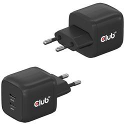 club3D CAC-1909EU napájecí adaptér k notebooku, 2x USB-C®, 45 W, Dodávka energie, černá
