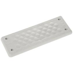 Trelleborg MH-24 F 30-1 LIGHT GREY UL94 V-0 IP65 | TPE | Screw Průchodková deska TPE šedá 1 ks
