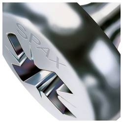 SPAX 0231010400165 půlkulaté šrouby 4 mm 16 mm křížová drážka Pozidriv ocel 1000 ks