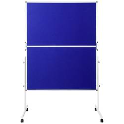 SpeaKa Professional moderační tabule SP-PB-B01 (š x v) 1250 mm x 1850 mm plsť modrá skládací, včetně koleček, oboustranně použitelné SP-12058196