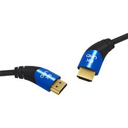 Oehlbach HDMI kabel Zástrčka HDMI-A, Zástrčka HDMI-A 1.50 m černá D1C42531 8K UHD, třížilový stíněný HDMI kabel