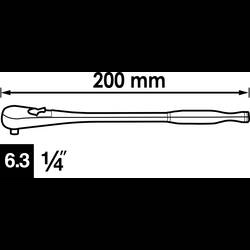 Vigor V4944 V4944 ráčna 200 mm