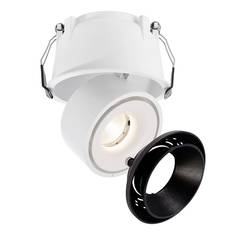 Deko Light 565343 Uni II LED vestavné svítidlo, třída F (A - G), COB LED, pevně vestavěné LED, 12 W, Signální bílá (RAL 9003)