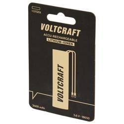 VOLTCRAFT VC-18650PCM speciální akumulátor 18650 s kabelem lithiová 3.6 V 3400 mAh 1 ks