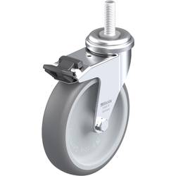 Blickle 457945 LRA-TPA 100G-FI-GS10 Otočné kolečko s brzdou Ø kola: 100 mm nosnost (max.): 70 kg 1 ks