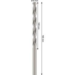 Bosch Accessories 2608577693 2608577693 HSS-G kovový spirálový vrták Celková délka 165 mm broušený 1 ks