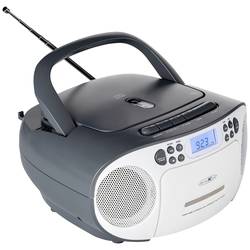 Reflexion RCR2260GR RCR2260GR rádio s CD, FM, AUX, CD, kazeta, šedobílá