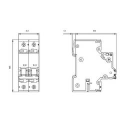 Siemens 5SY45167 5SY4516-7 elektrický jistič 16 A 230 V, 400 V