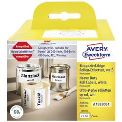 Avery-Zweckform etikety (role) 89 x 25 mm fólie bílá 1 sada A1933081 univerzální etikety