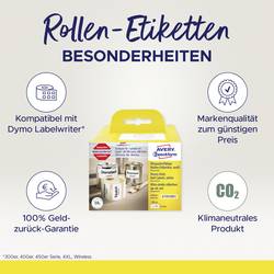 Avery-Zweckform etikety (role) 89 x 25 mm fólie bílá 1 sada A1933081 univerzální etikety