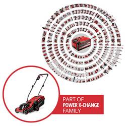 Einhell GE-CM 18/30-1 Li BL (1x3,0Ah) akumulátor Akumulátorová sekačka + akumulátor, vč. nabíječky, pojízdný šířka sekání 30 cm