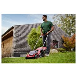 Einhell GE-CM 18/30-1 Li BL (1x3,0Ah) akumulátor Akumulátorová sekačka + akumulátor, vč. nabíječky, pojízdný šířka sekání 30 cm
