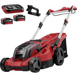 Einhell Professional GP-CM 36/450 Power X-Change akumulátor Akumulátorová sekačka Vč. nabíječky Twincharger, + 2. akumulátor 4 000 mAh 18 V šířka sekání 38 cm