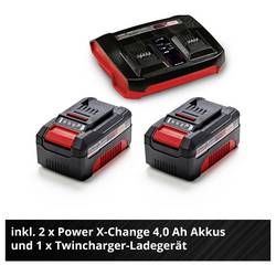 Einhell Professional GP-CM 36/450 Power X-Change akumulátor Akumulátorová sekačka Vč. nabíječky Twincharger, + 2. akumulátor 4 000 mAh 18 V šířka sekání 38 cm