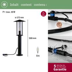 Paulmann Poller Classic 94322 Osvětlovací systém Plug&Shine 2 W antracitová