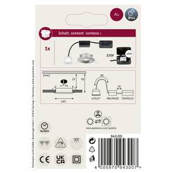 Paulmann 94300 EBL Nova mini Coin LED vestavné svítidlo, LED modul, pevně vestavěné LED, 4 W, železo