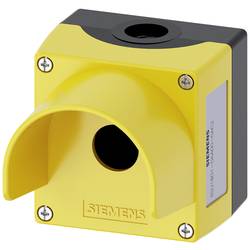 Siemens 3SU1801-0AA00-0AC2 3SU18010AA000AC2 prázdný kufřík 1 instalační pozice, s ochranným límcem (Ø x v) 22 mm x 112.5 mm žlutá 1 ks