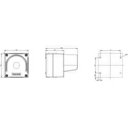 Siemens 3SU1801-0AA00-0AC2 3SU18010AA000AC2 prázdný kufřík 1 instalační pozice, s ochranným límcem (Ø x v) 22 mm x 112.5 mm žlutá 1 ks