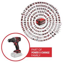Einhell TC-CD 18/38 Li - Solo aku vrtací šroubovák, 18 V Li-Ion bez akumulátoru, bez nabíječky, 4514365